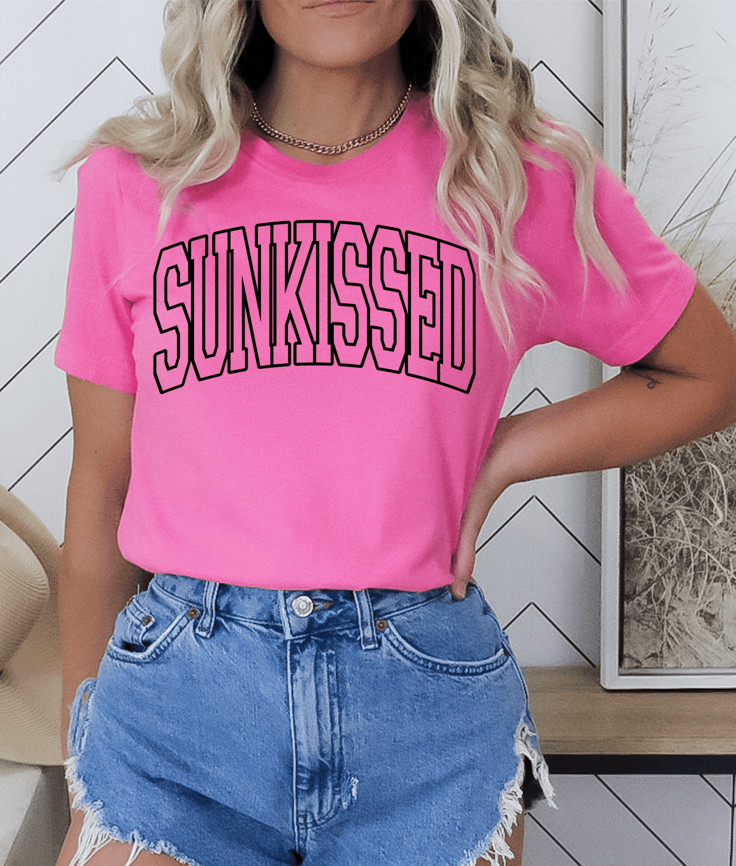 SUNKISSED SINGLE COLOR BLACK size ADULT DTF TRANSFERPRINT TO ORDER - Do it yourself Transfers