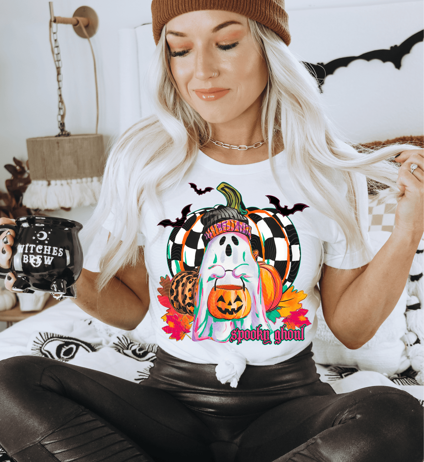 TRANSFER TUESDAY JULY 2ND SPOOKY GHOUL PUMPKIN GHOST DTF DIRECT TO FILM transfers ADULT PICK YOUR SIZE - Do it yourself Transfers