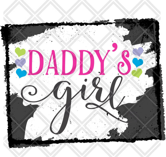 DADDY'S GIRL png Digital Download Instand Download - Do it yourself Transfers