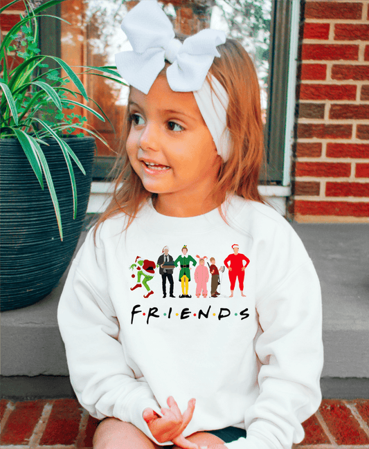 F R I E N D S ChristmaS KIDS DTF TRANSFERPRINT TO ORDER - Do it yourself Transfers