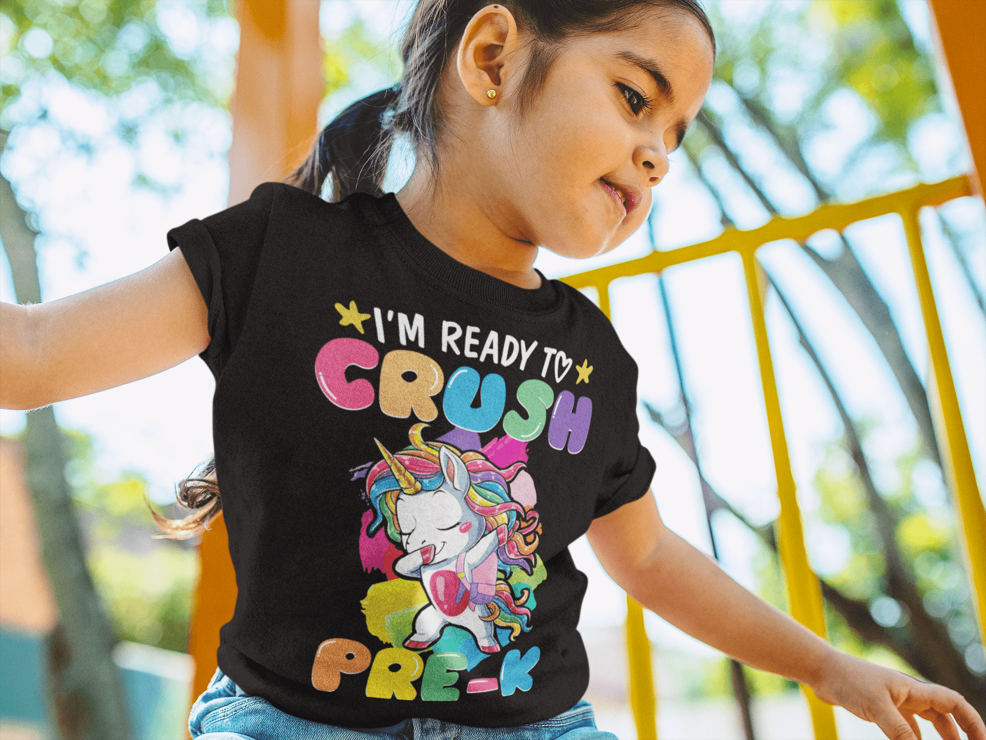 I'm Ready to crush Pre - k School Unicorn backpack png Digital Download Instand Download - Do it yourself Transfers