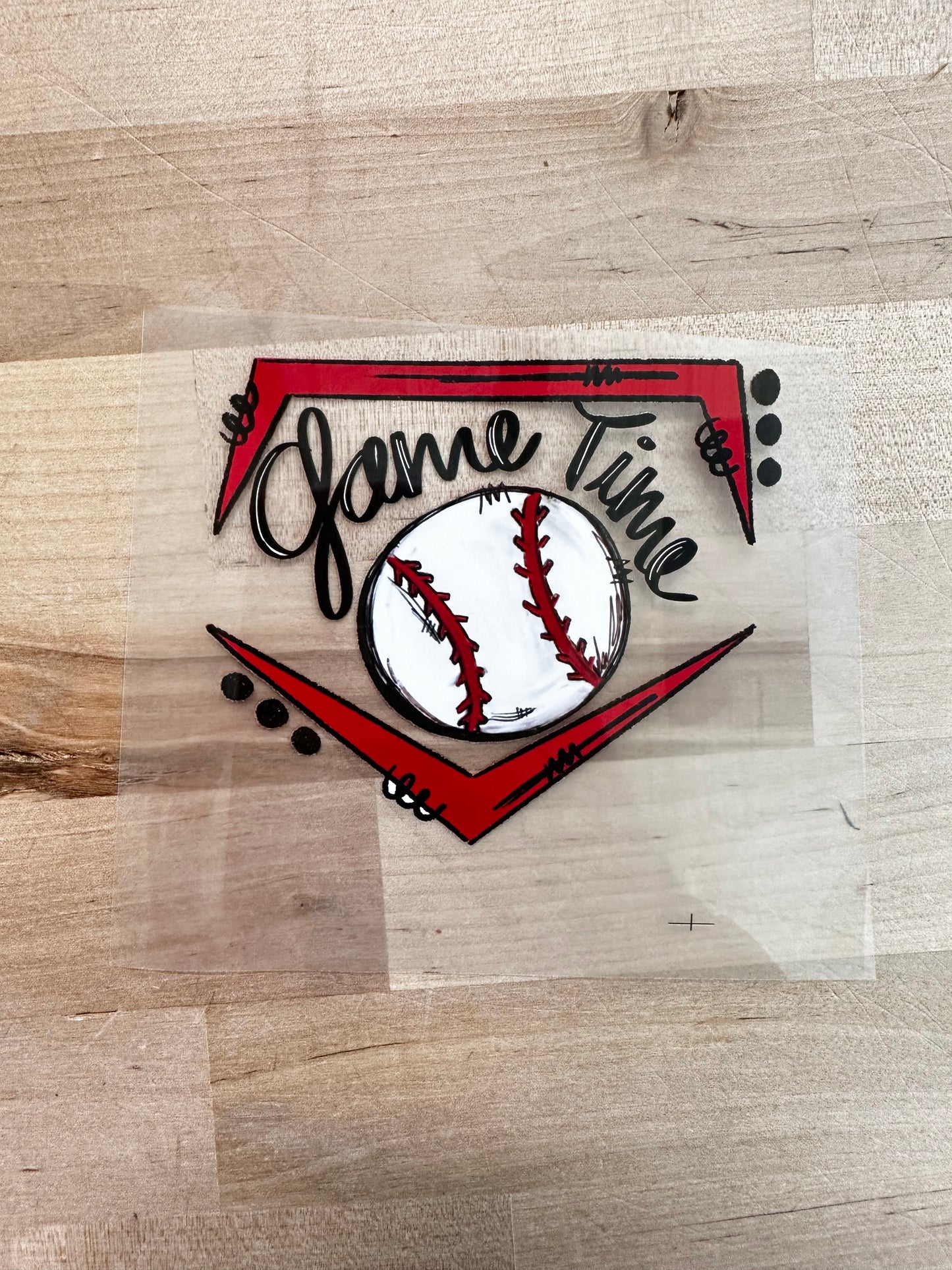 Game time baseball   size /  DTF TRANSFERPRINT TO ORDER