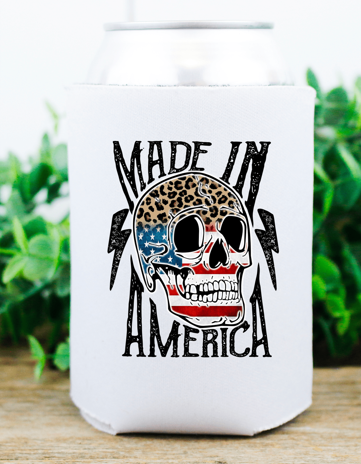 Made in american skull size 4x3.1 DTF TRANSFERPRINT TO ORDER - Do it yourself Transfers