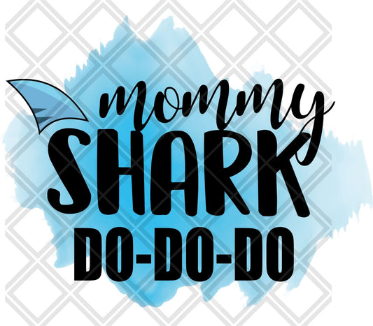 mommy shark Digital Download Instand Download - Do it yourself Transfers