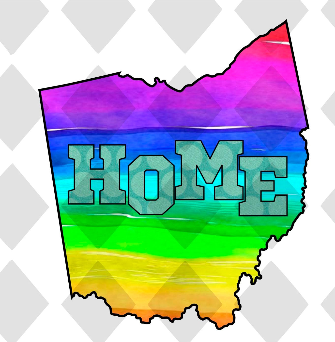 Ohio STATE HOME png Digital Download Instand Download - Do it yourself Transfers