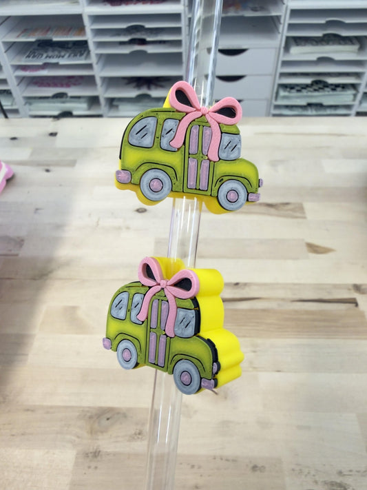 RTS BUS SCHOOL TEACHER STRAW TOPPER 10MM STAN - Do it yourself Transfers