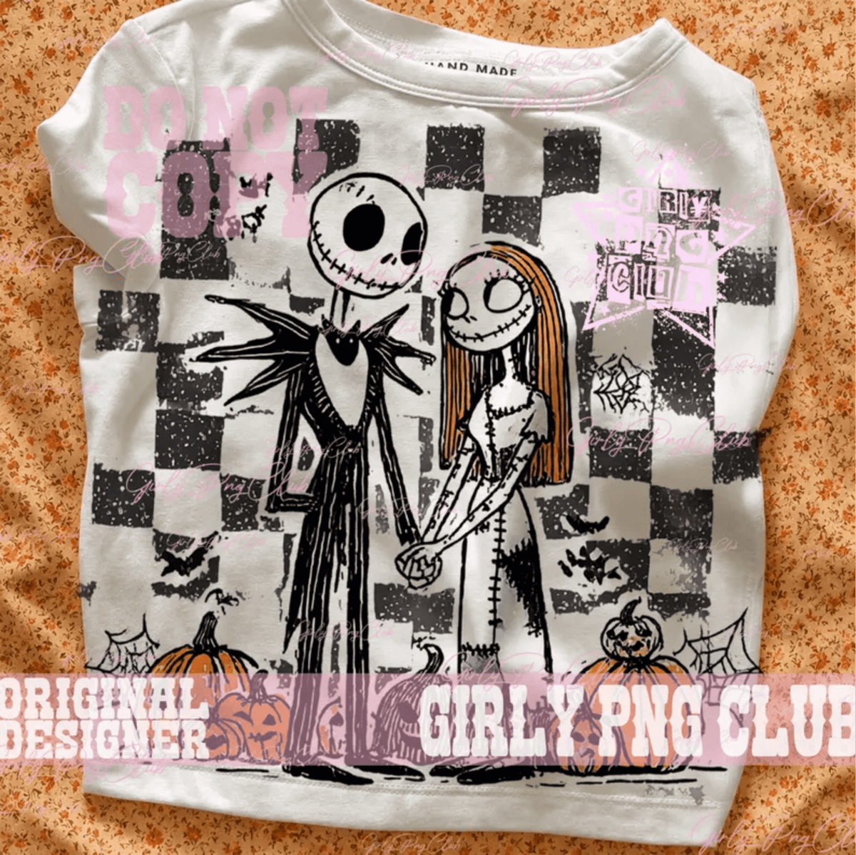 RTS NIGHTMARE BEFORE CHRISTMAS DTF DIRECT TO FILM transfers ADULT 10X11.5 - Do it yourself Transfers