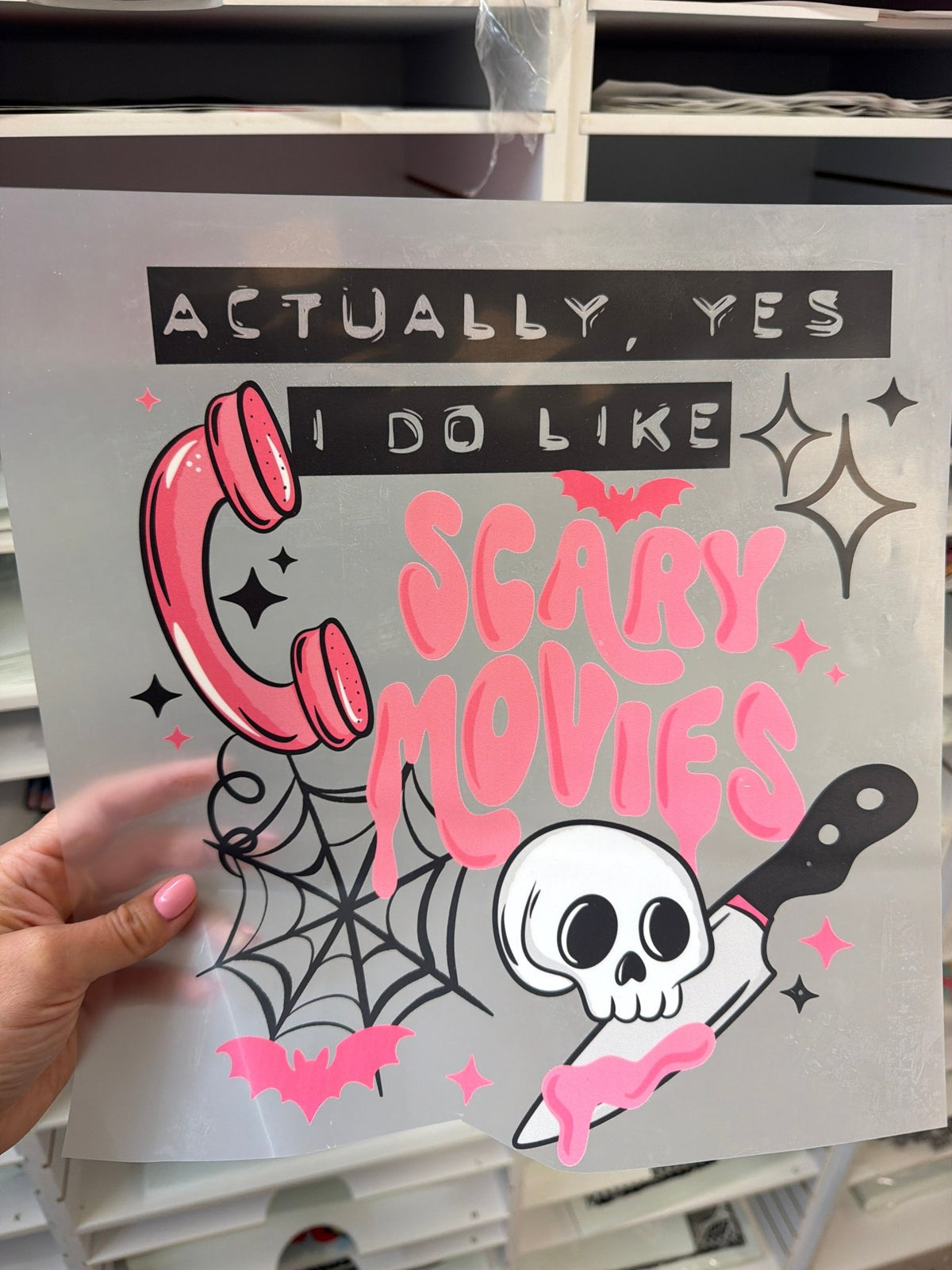 RTS SCARY MOVIES DTF DIRECT TO FILM transfers ADULT 10.5X11.5 - Do it yourself Transfers
