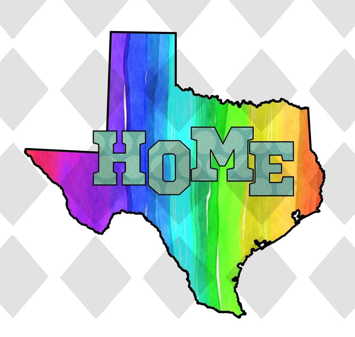 Texas State Home DTF TRANSFERPRINT TO ORDER - Do it yourself Transfers