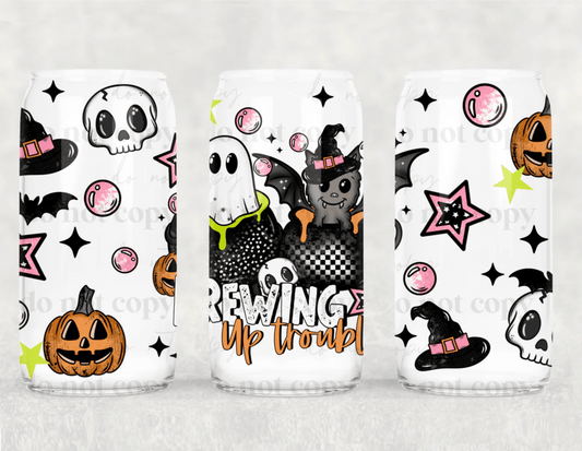 TRANSFER TUESDAY SHIPS JUNE 6TH BREWING UP TROUBLE UV full cup wrap - Do it yourself Transfers