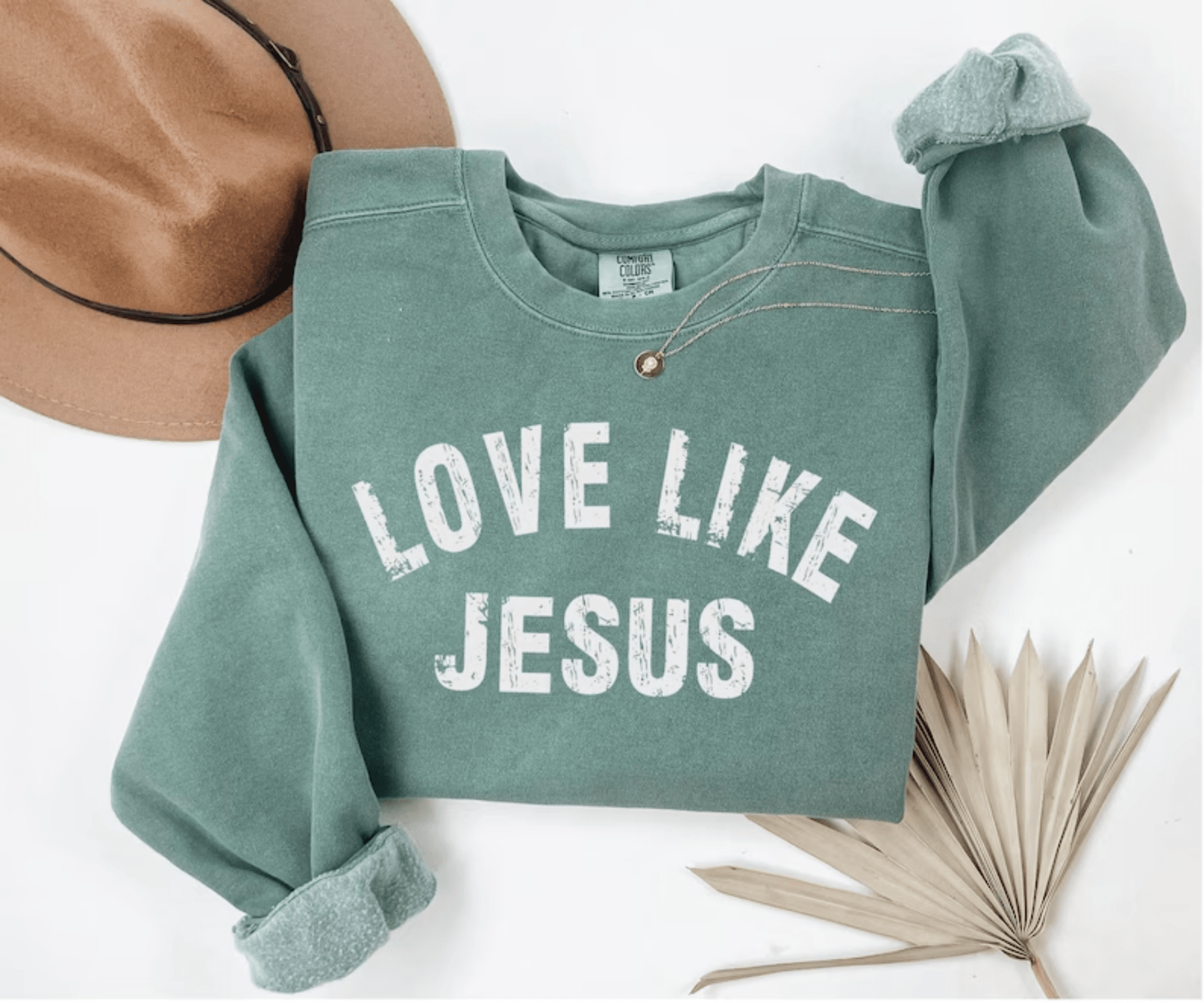 TRANSFER TUESDAY STARTS SHIPPING JAN 28TH LOVE LIKE JESUS SINGLE COLOR WHITE Screen Print transfers size ADULT 9X12.5 - Do it yourself Transfers