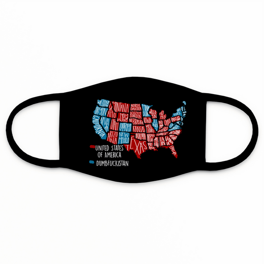 United States of America Dumbfuckistan size 3x2.1 DTF TRANSFERPRINT TO ORDER - Do it yourself Transfers