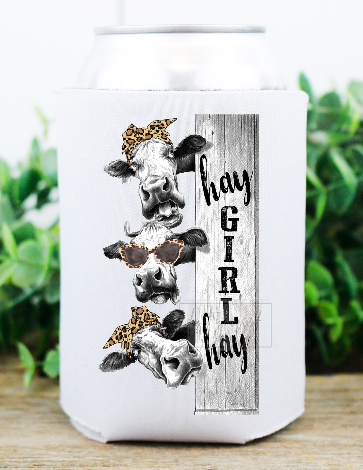 HAY Girl HAY COW glasses leopard farm  size   DTF TRANSFERPRINT TO ORDER