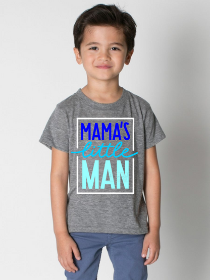 Mama's little man  size KIDS  DTF TRANSFERPRINT TO ORDER