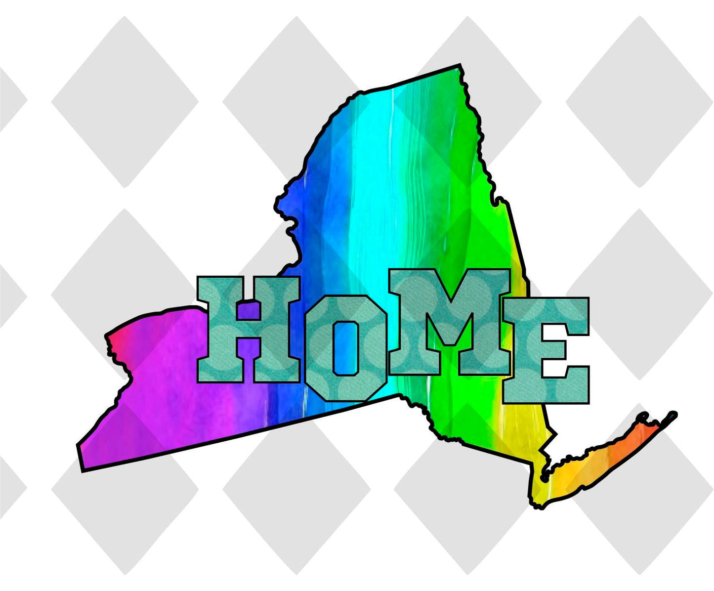 New York STATE HOME png Digital Download Instand Download
