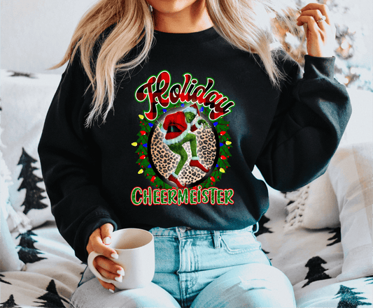 Holiday Cheermeister Christmas Leopard DTF TRANSFER PRINT TO ORDER 178 - Do it yourself Transfers